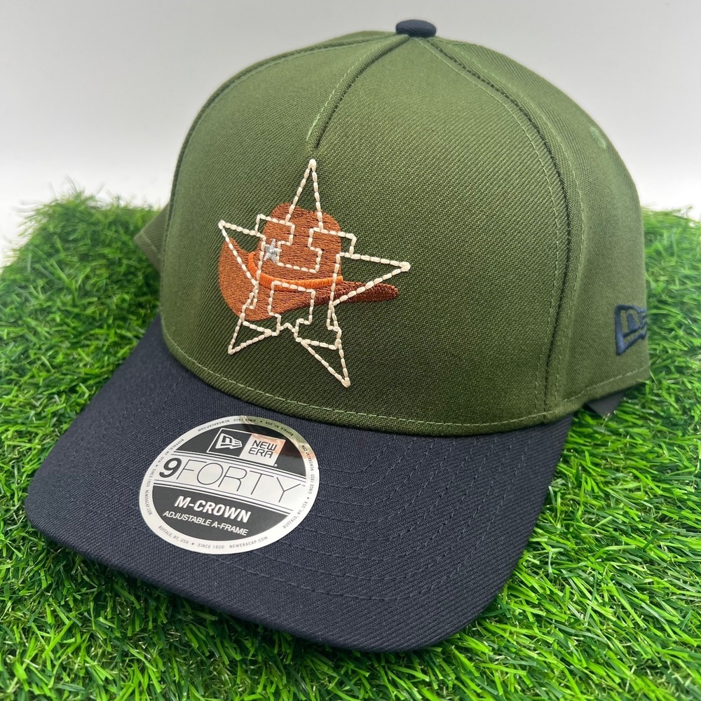 New Era Houston Astros MLB Green Black City Connect 9Forty A Frame Snapback Hat